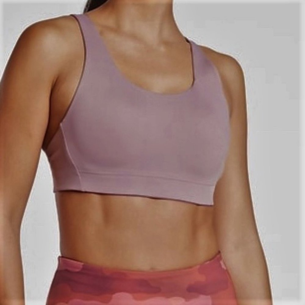 Athleta Advance Sprint Bra B-DD size 32DD Mauve *